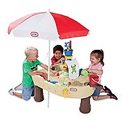 Deluxe Anchors Away Pirate Ship with Canopy