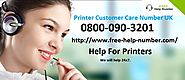 Canon Printer Help Number UK