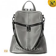 CWMALLS® Womens Leather Convertible Backpack