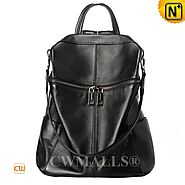 CWMALLS® Convertible Leather Travel Backpack CW207007