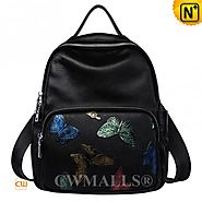 CWMALLS® Omaha Butterfly Print Backpack CW207016