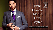 5 Classic Men Suit Styles