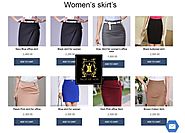 Tailored Office Skirts for Women - Tailor Me Now