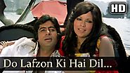 do lafzon ki hai | The Great Gambler (1979) | Zeenat Aman & Amitabh Bachchan