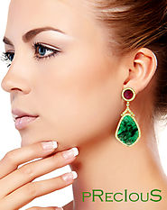 Shop Huge Topaz Earrings Jewelry Online - United Gemco