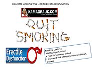 Cigarette Smoking Will Lead To Erectile Dysfunction