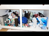 Time Lapse - Cleaning Day! Organizing my bathroom cabinet