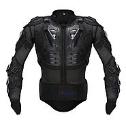 Amazon.com: Webetop Mens Mesh Motorcycle Protective Jacket With Armor Full Body Spine Chest Shoulder Back Protector G...