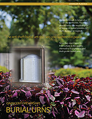 ForeverSafe™ Burial Urns & Cemetery Flower Vases