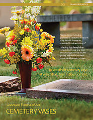 Replacement Bronze Cemetery Vases