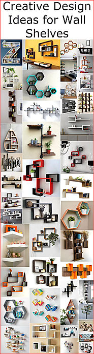 Creative Design Ideas for Wall Shelves