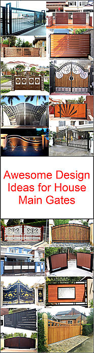 Awesome Design Ideas for House Main Gates