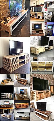 Eye Catching Ideas for Pallets TV Stands