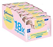 Johnson's Baby Extra Sensitive Fragrance Free Wipes - Total 1008 Wipes by Johnson's Baby