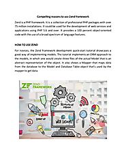 Reasons To Use Zend Framework For Website Development