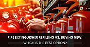 Fire Extinguisher Refilling vs. Buying New: Which is the Best Option? - Kanex Fire Blog