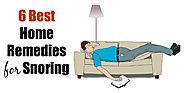 6 Home Snoring Remedies : How to Cure Snoring- Asonor