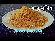Aloo Bhujia Namkeen | Holi Special Recipe | Easy step by step Hindi recipe | Teatime snack