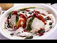 Easy Dahi Bhalla Recipe Indian Food DIY How To Make Split Black Gram Dumplings in Yogurt Sauce