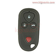 Remote fob case 3 button with panic for Acura