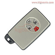 Smart key case 3 button with panic for Toyota