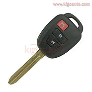 89070-06421/06420 Remote key 3 button 314.4Mhz for Toyota Prius C HYQ12BDM