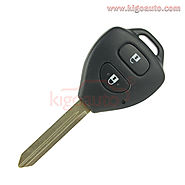 Remote key 2 button 434Mhz toy47 for Toyota Auris Corolla Verso Yaris 2010 2011