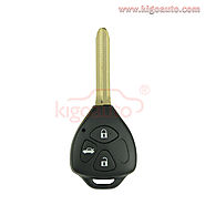 Remote key shell TOY43 3 button for Toyota Venza Matrix 2010