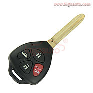 Remote key shell 4button toy43 for Toyota Camry RAV4