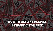 How to Get Spikes of Organic Traffic for Free - Red Dot Geek