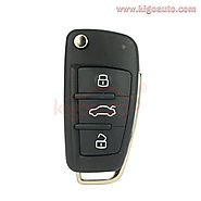 8P0 837 220 D remote key 3 button 434Mhz for Audi A3 TT