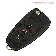 AM5T15K601AD flip key 3 button 434Mhz for Ford Focus