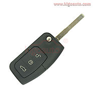 3M5T15K601AB flip key 3 button HU101 434Mhz for Ford