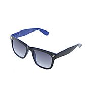 Dealsothon Adine Royal Designer Blue Black Frame Wayfarer Sunglasses For Women