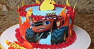 Blaze and the monster machines themed birthday party ideas and supplies