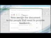 How to get user feedback on a document stored in SharePoint