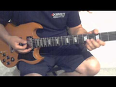 Demo of SG guitar build