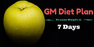 Want to Lose Weight Fast: GM Diet Plan for 7 Days
