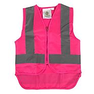 Buy Online Pink Zipped Child Vests | NZ