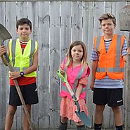 Buy Online Orange | Yellow | Pink Childrens Bag Cover Safety Vests NZ