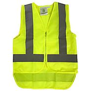 Buy Online Yellow Zipped Child Vests | NZ