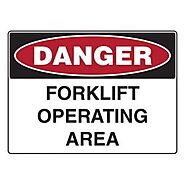Forklift Signs | Safety Signs Direct