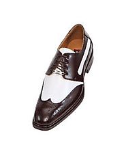 Classic And Fashionable Brown Wingtip Shoes For Men