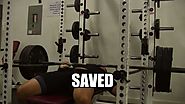 Power Rack Bench Press