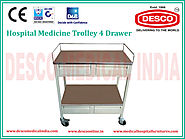 Medicine Trolley Manufacturers India