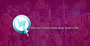 What Are E-Commerce Web Design Trends In UAE?