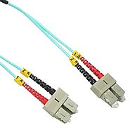 50/125 10G Multimode Duplex Fiber Optic Cable Made in USA