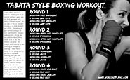 Tabata Style Boxing Workout