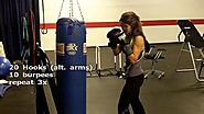 Heavy Bag Workout with Jessica