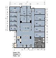Looking for Floor Plan for your office property - Zen Business Centre in New Delhi, India